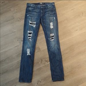 7 for all Mankind Roxanne skinny jeans